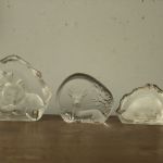 745 1503 GLASS SCULPTURES